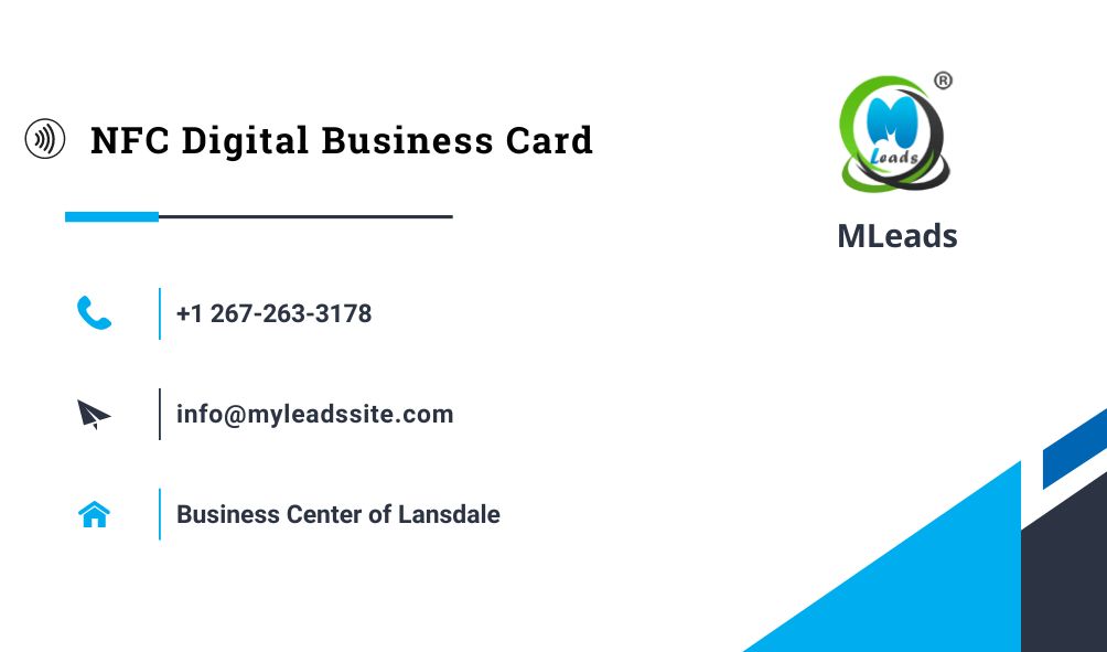 MLeads NFC Card MLeads NFC Card